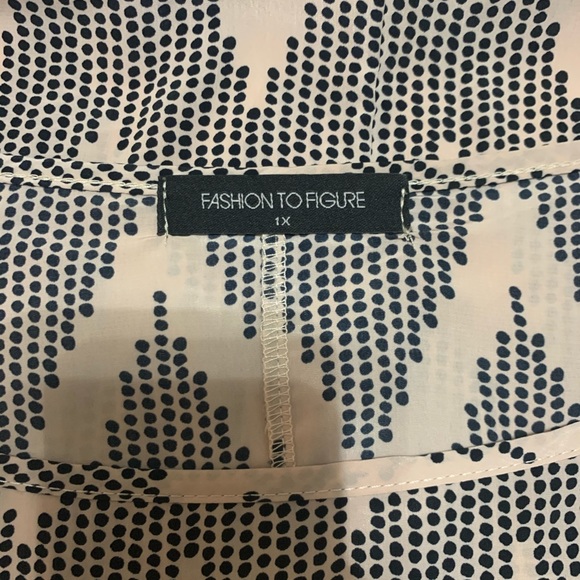 Fashion To Figure On The Dotted Line Zig Zag Tunic - Picture 6 of 12